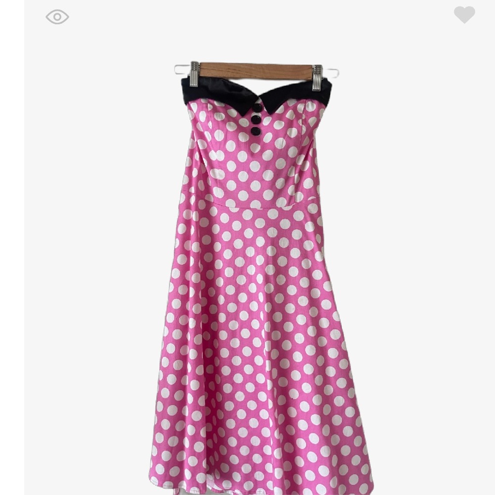 Pink Polka Dot women’s Dress